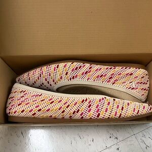 Colorful Patterned Women's Flats